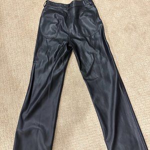 Zara Faux Leather Pants